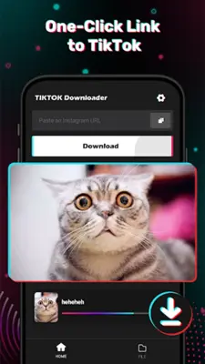 TikTokDownloader android App screenshot 2