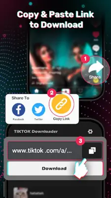 TikTokDownloader android App screenshot 5